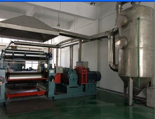 ซื้อ SGS Rubber Two Roll Mill Stock Blender โรงงานผสมยางสำหรับการผสมยาง online manufacture