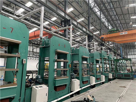 ซื้อ เครื่องกดยางวัลคาไนซ์แบบเฟรม PLC เครื่องวัลคาไนซ์เพลท online manufacture