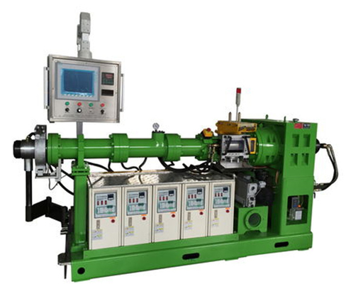 ซื้อ เครื่องอัดรีดยางแบบป้อนเย็น เครื่องอัดรีดสายยางแบบสกรูเดี่ยว online manufacture