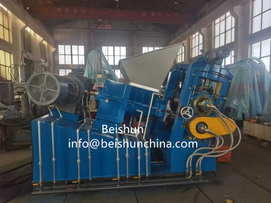 ซื้อ เครื่องยางผสมผสานคอลเลนเดอริ่งชิลด์ / เครื่องยางกลมหัว extruder online manufacture