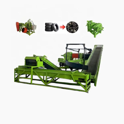 ซื้อ ระบบรีไซเคิลยาง PLC ราคาถูก Output 500-2500kg/h online manufacture