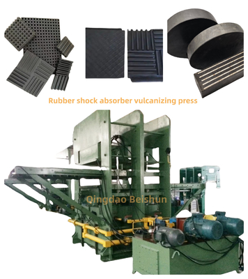 ซื้อ 1000 ตัน PLC การควบคุมยาง ปลาผ่อนคลาย ไฮดรอลิกพิมพ์ เครื่องพิมพ์ยาง Vulcanization online manufacture