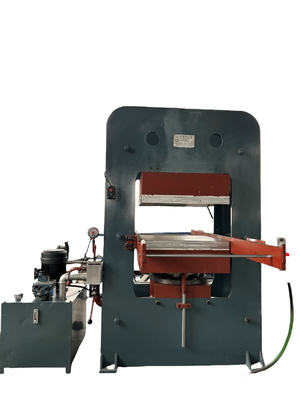 ซื้อ 200mm Cylinder Stroke Rubber Shock Absorber Press Of Frame Type Vulcanizing Press online manufacture