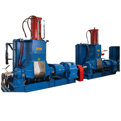 ซื้อ 55L Tipping Bucket Rubber Internal Mixer For Automatic Compound Rubber Mixing Line online manufacture