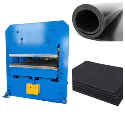 ซื้อ 800 Ton Clamping Force Rubber Vulcanizing Press For EPDM Rubber Sheet Manufacturing online manufacture