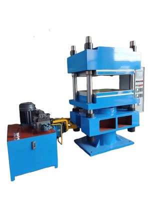 ซื้อ 100-ton Pressure Rubber Vulcanizing Machine with 800×800 Worktable and 0-999s Vulcanizing Time online manufacture