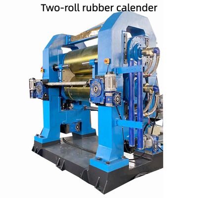 ซื้อ Double-Roll Rubber Sheet Calender with 360mm Cylinder Diameter 3 Years Warranty and 1000mm to 3000mm Roller Length online manufacture