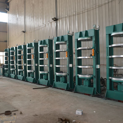 ราคาดี รถจักรยานยนต์จักรยานยางบ่มกดเครื่องขึ้นรูปยางแนวตั้ง PLC ออนไลน์