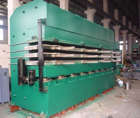 เครื่องวัลคาไนซ์ไฮดรอลิกอัตโนมัติ 720T ISO2000 เครื่องขึ้นรูปยางไฮดรอลิก