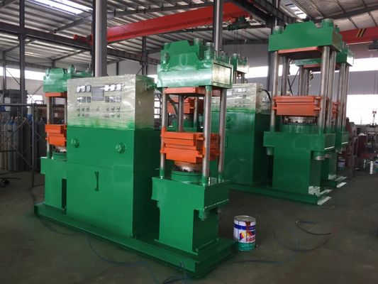 ราคาดี เครื่องกดยางวัลคาไนซ์ชุดคู่ PLC ควบคุมยางวัลคาไนเซอร์ ออนไลน์