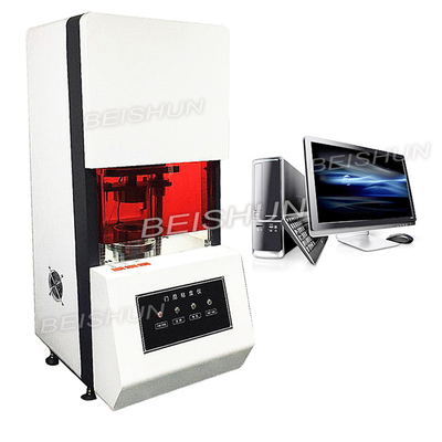 เครื่องทำยางเซอร์โวคอมพิวเตอร์ LCD Rotorless Moving Die Rheometer