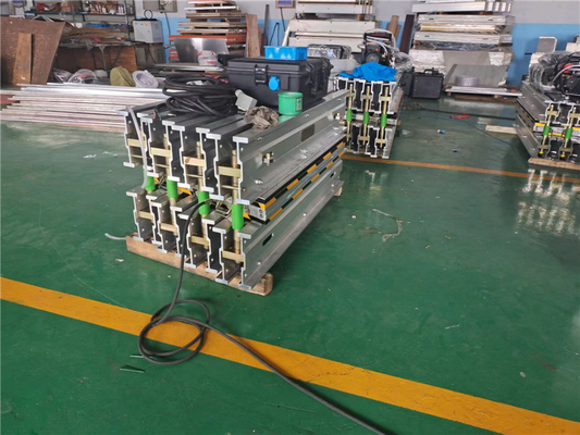 เครื่องวัลคาไนซ์สายพานยาง SGS 2.0Mpa เครื่องประกบร้อนสำหรับสายพานยาง