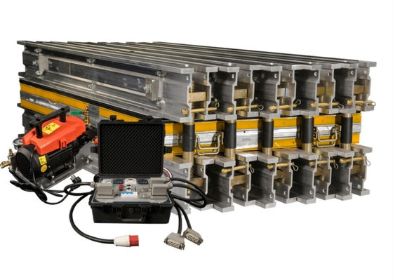 ราคาดี เครื่องวัลคานิซิ่งเข็มขัดขนยางพกพาเบาๆ ความกว้างเข็มขัด 800 มิลลิเมตร ความยาวสปไลซ์ 900 มิลลิเมตร และปริมาณขั้ว 12 PCS ออนไลน์