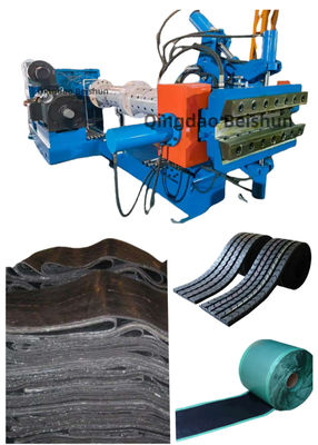 ราคาดี XJD-150 × 16D Pin Barrel Cold Feed Extruder สําหรับการขัดลวดยางและแผ่นยางในโรงงานผลิตที่มีสกรูลึก ออนไลน์