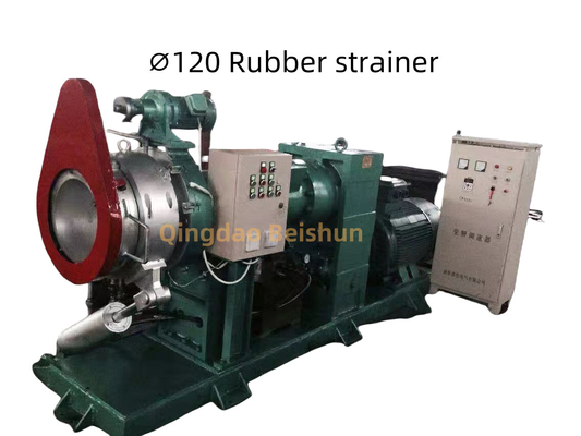เครื่องกรองยางป้อนร้อน ความจุ 300kg/h สําหรับกรองยาง