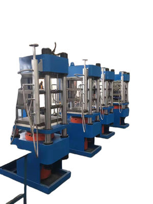 ราคาดี 57.6kw×2 Heating Power Rubber Heat Press Machine for Production 250mm Plunger Diameter ออนไลน์