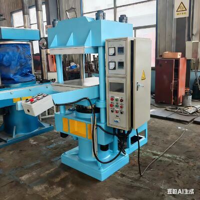 ราคาดี เครื่องวัลคาไนซ์แบบแบนอัตโนมัติเต็มรูปแบบ PLC แบบคอลัมน์ 80 ตัน ออนไลน์