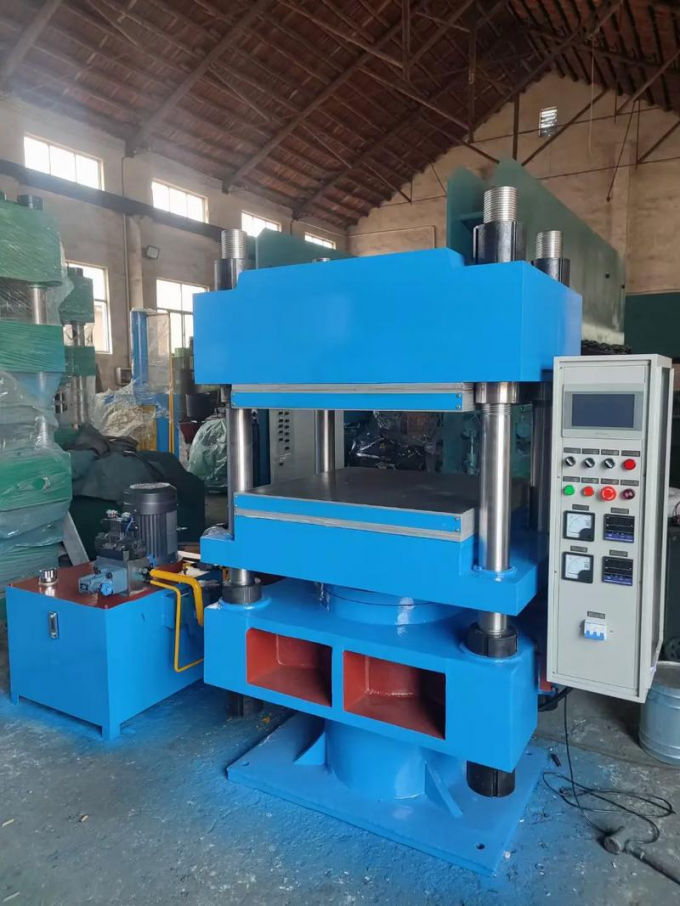 100-ton Pressure Rubber Vulcanizing Machine with 800×800 worktable