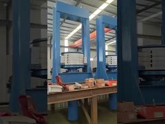 เครื่องทำยางรถจักรยานยนต์ขนาด 140 มม. เครื่องอัดขึ้นรูปยางสำหรับรถเข็น